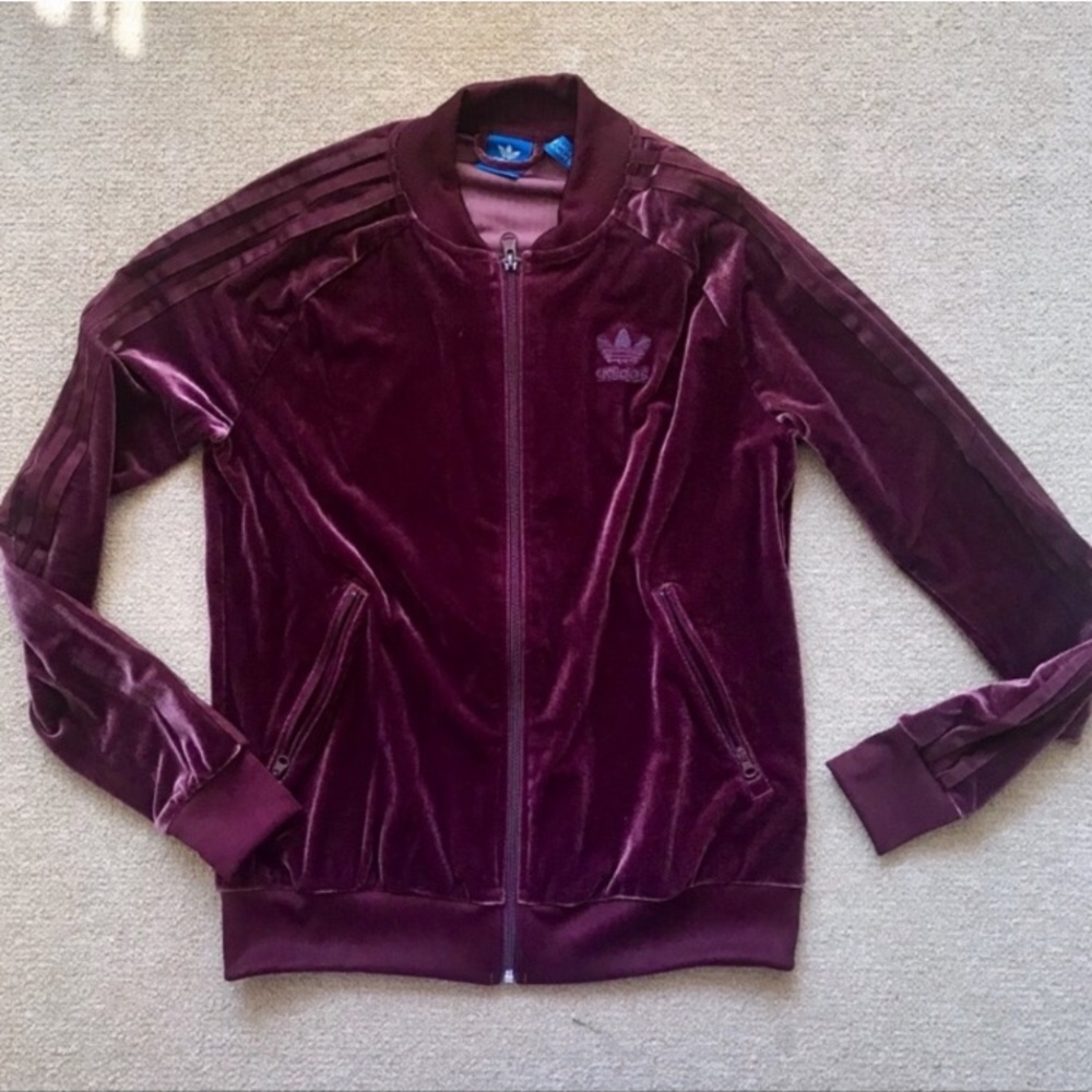 Adidas Velour Tracksuit